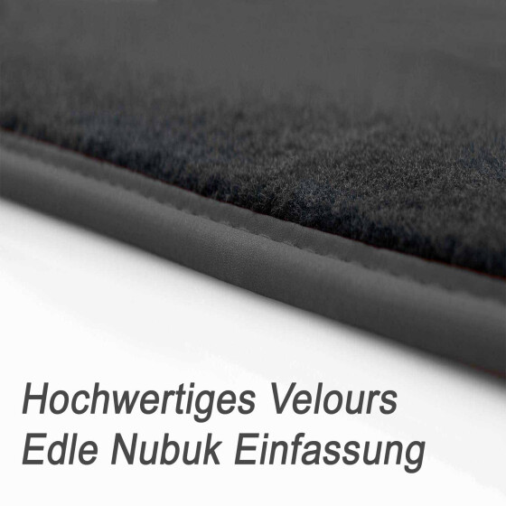 Fußmatten für BMW 3er E46 Velours Auto Teppich Matten in Original