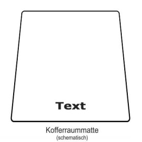 Kofferraummatte