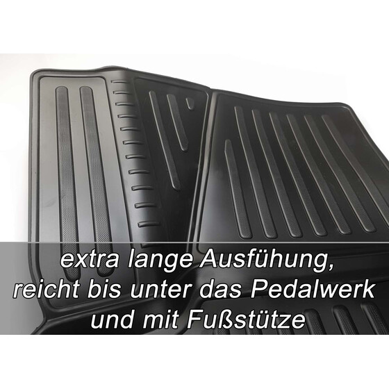 3D Fußmatten Original - VW Polo ab 08/2001-05/2009 / Cross Polo ab 03/2006-0